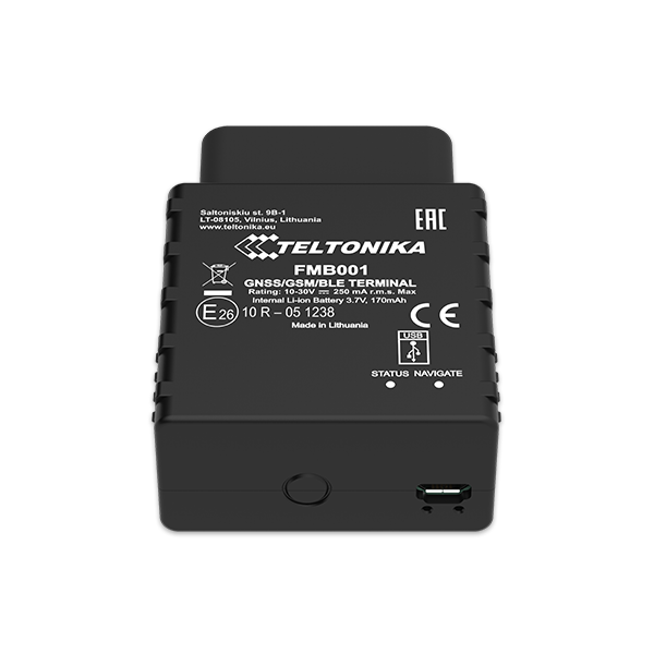 FMB001 - 2G GNSS OBD tracker with Bluetooth