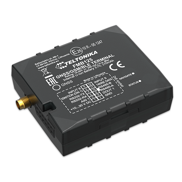 FMB125 - 2G GNSS tracker with RS232/RS485 intefaces