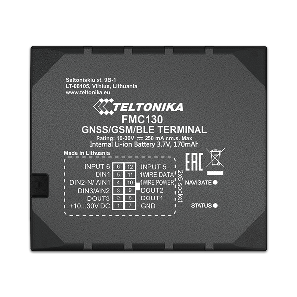 FMC130 - LTE Terminal / Flexible Inputs