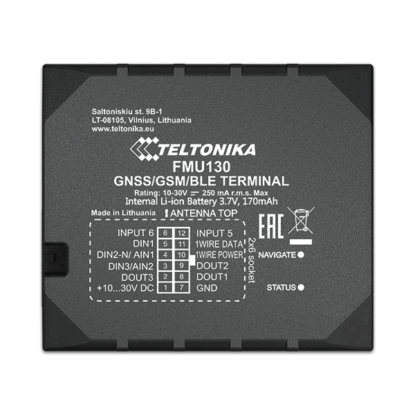 FMU130 - Advanced 3G, Bluetooth, GNSS tracker